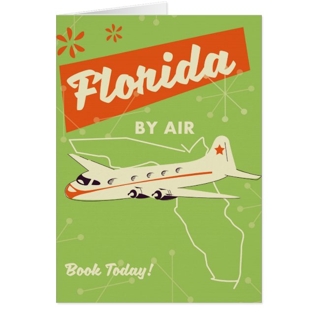 Florida State retro poster. (Front)