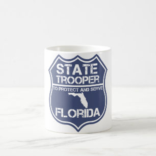 Florida State Trooper To Protect And Serve Coffee Mug