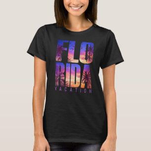 Florida Summer Vacation Matching Family Group Prem T-Shirt