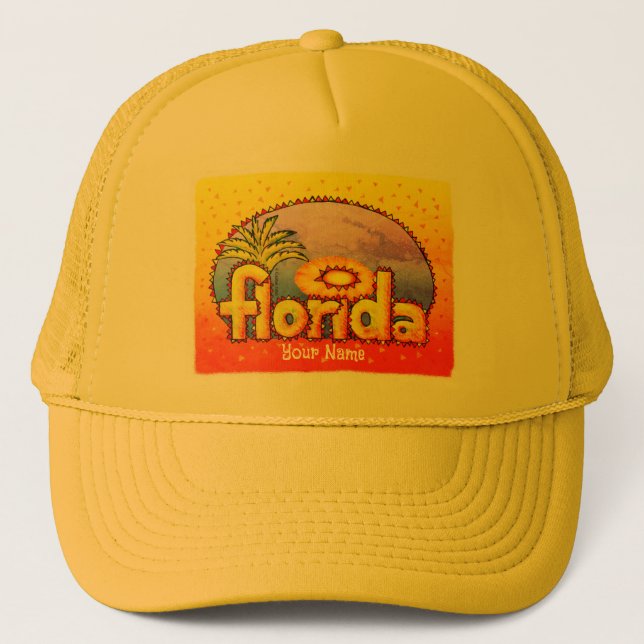 Florida Sun Trucker Hat (Front)