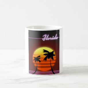 Florida Sunset 1984 poster Coffee Mug