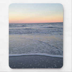 Florida Sunset Beach Ocean Photo Mouse Pad