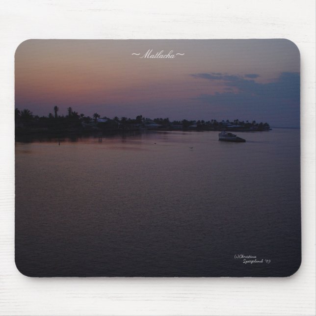 Florida Sunset Mousepad (Front)