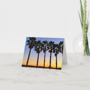 florida sunset notecard