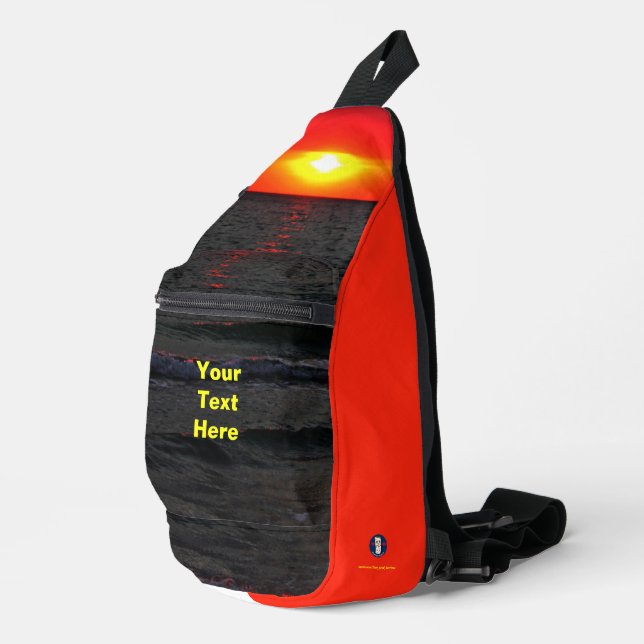 Florida Sunset Sling Bag (Right Corner)