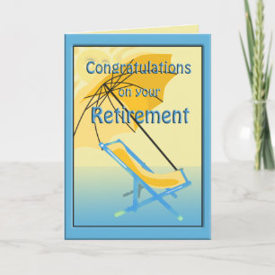 Florida Sunshine Retirement Greetings Card