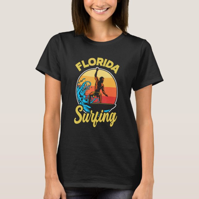 Florida Surfing Florida T-Shirt (Front)