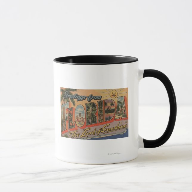 Florida - The Land of Sunshine Mug (Right)