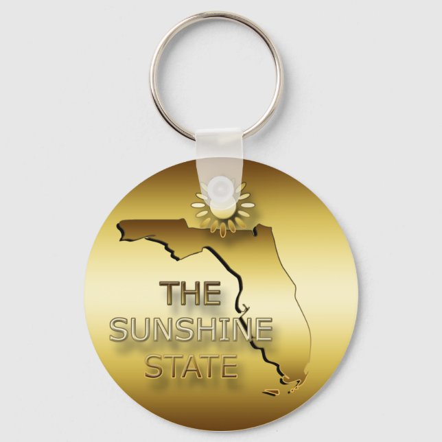 FLORIDA THE SUNSHINE STATE KEY RING (Front)
