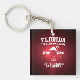 Florida The Sunshine State Key Ring