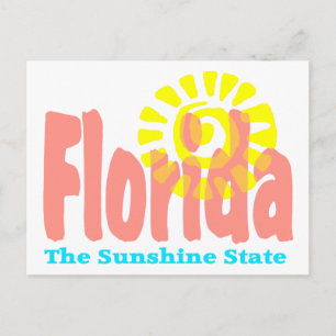 Florida The Sunshine State Postcard