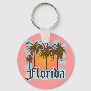 Florida The Sunshine State USA Key Ring