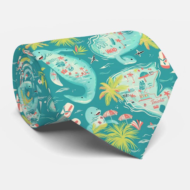 Florida  tie (Rolled)