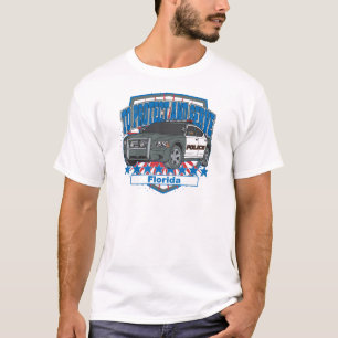 Florida To Protect and Serve Police Car T-Shirt