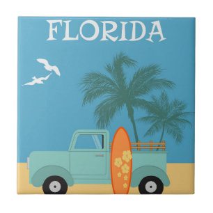 Florida:Travel Ceramic Tile