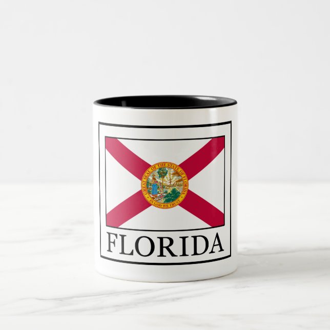 Florida Two-Tone Coffee Mug (Center)