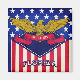 Florida USA Flag Magnet