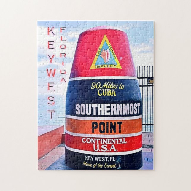 Florida - Usa - Mosaic - Jigsaw Puzzle (Vertical)