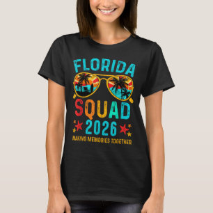 Florida Vacation Squad Family Matching Design T-Shirt