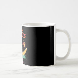 Florida Venice Fl Surfer Surfing Beach Fishing Pie Coffee Mug