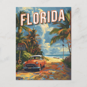 Florida Vintage Postcard