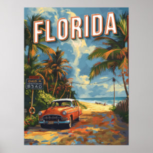 Florida Vintage Poster