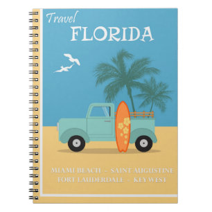 Florida Vintage Travel Notebook