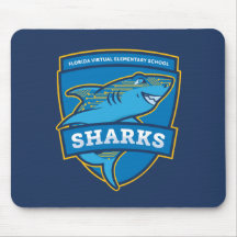 Florida Virtual Elementary School Mouse Pad (Navy)