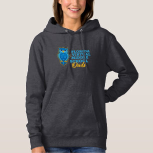 Florida Virtual Middle School Owls Hoodie - Grey