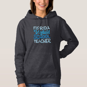 Florida Virtual School Teacher Charcoal Grey Hoodie