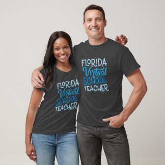 Florida Virtual School Teacher, Charcoal T-Shirt