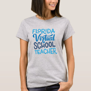 Florida Virtual School Teacher, Grey T-Shirt 