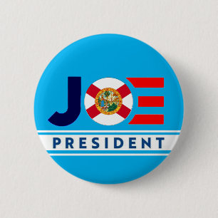 Florida wants Joe in 2020 6 Cm Round Badge