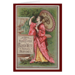 Florida Water Vintage Image