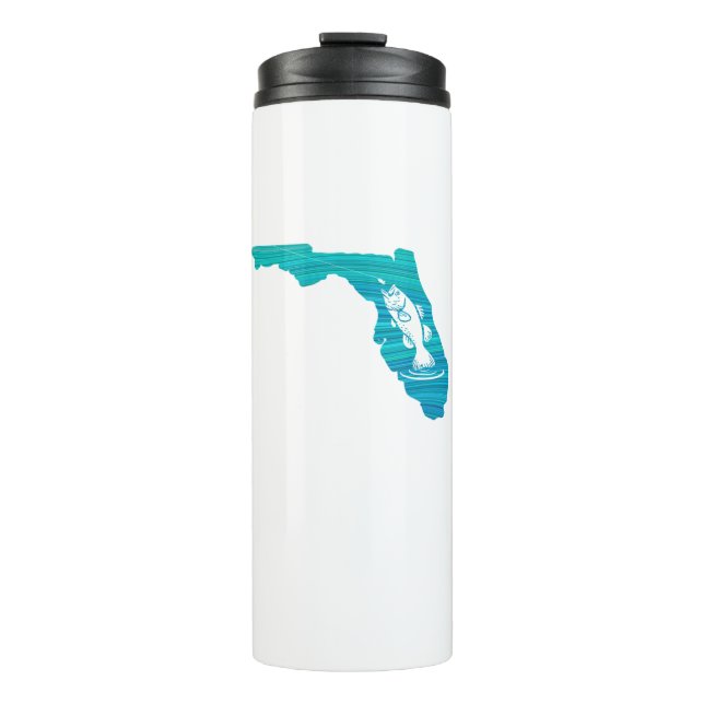 Florida Wave Fishing Thermal Tumbler (Front)