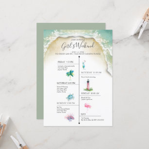 Florida Wedding Weekend Timeline Destination