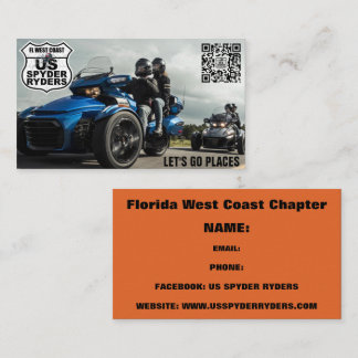 Florida West Coast Chapter - Business Cards 2