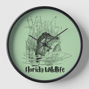 Florida Wildlife Clock