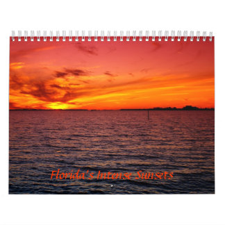 Florida's Intense Sunsets Calendar