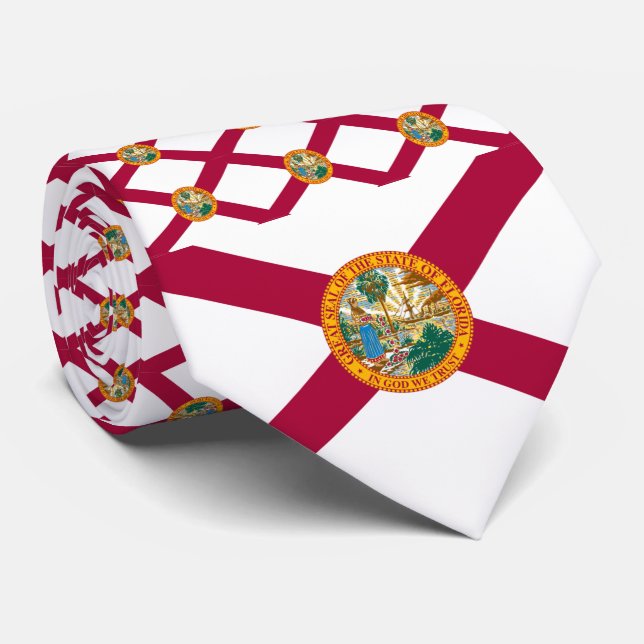 Floridian Flag, Flag of Florida Tie (Rolled)