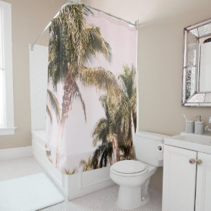 Floridian Palm Tree Vibes #2 #tropical Shower Curtain