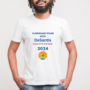Floridian Stand With DeSantis 2024 T-Shirt