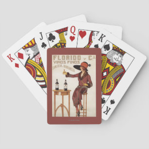 Florido Vinos Finos - Sanlucar de Barrameda Playing Cards