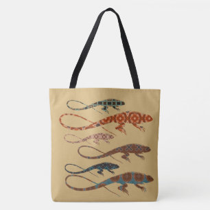 Florillas  chameleons tote bag