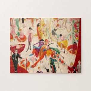 Florine Stettheimer Spring Sale at Bendel's. Jigsaw Puzzle