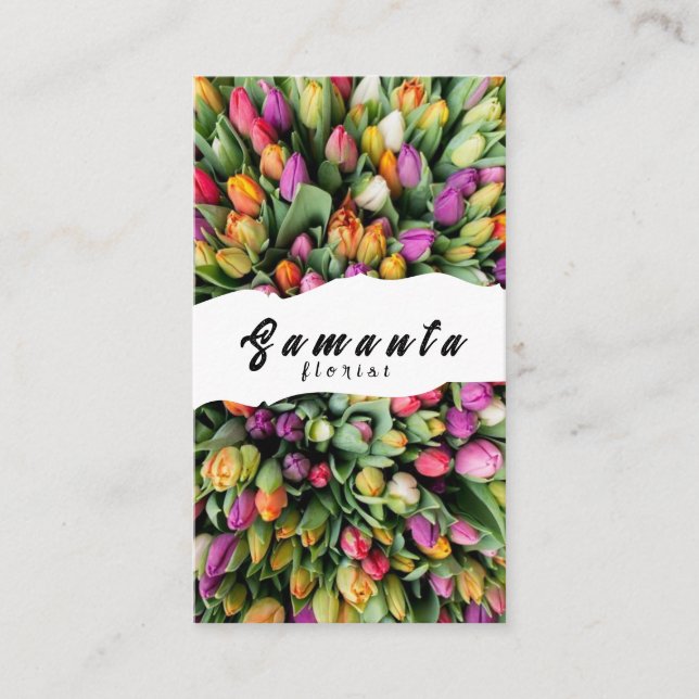 Florist Business Card (Front)