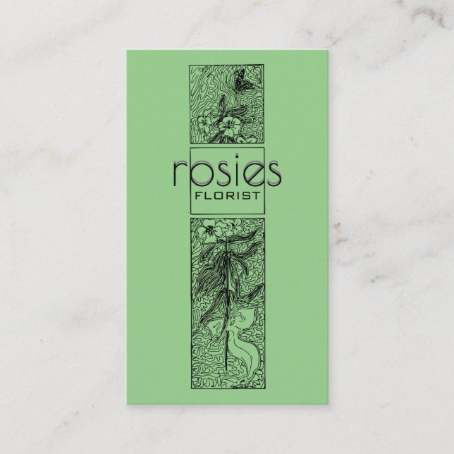 Florist Business Card (Front)