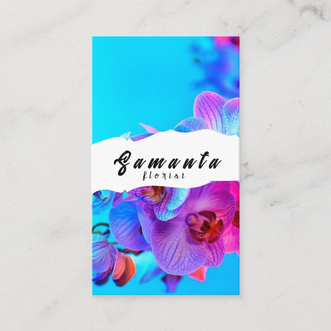 Florist Business Card (Front)