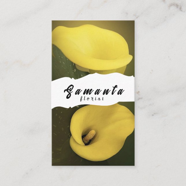 Florist Business Card (Front)