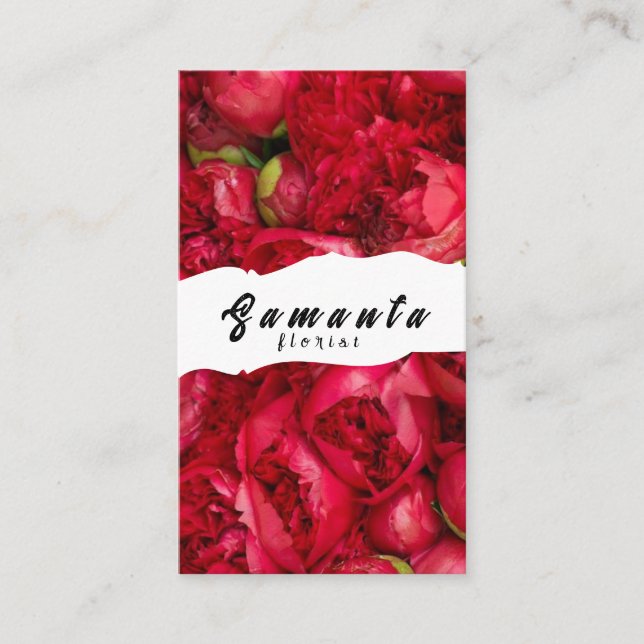 Florist Business Card (Front)